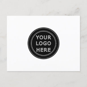Modern, Minimalist, Elegant and Customizable Holiday Postcard