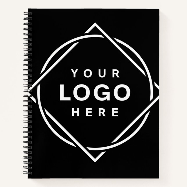 Modern, Minimalist, Elegant and Customizable  Notebook (Front)