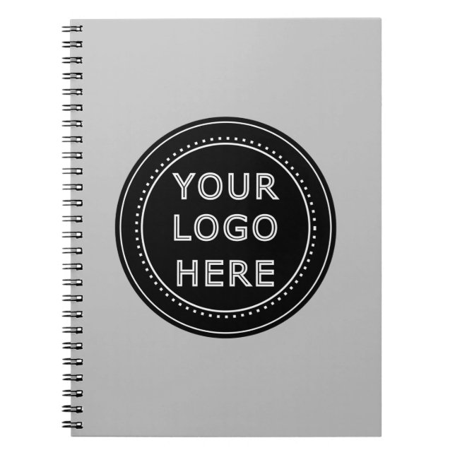 Modern, Minimalist, Elegant and Customizable  Notebook (Front)