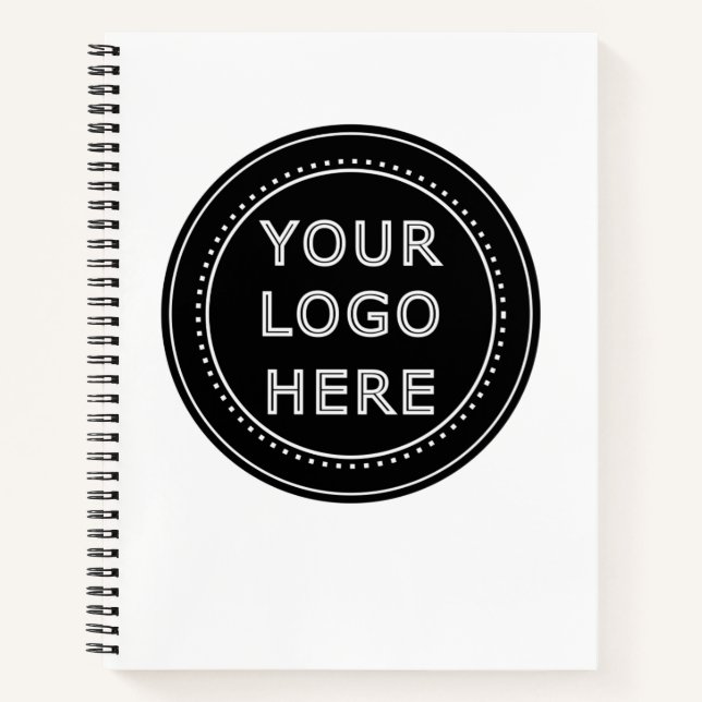 Modern, Minimalist, Elegant and Customizable  Notebook (Front)