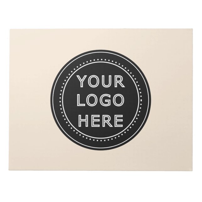 Modern, Minimalist, Elegant and Customizable  Notepad (Front)