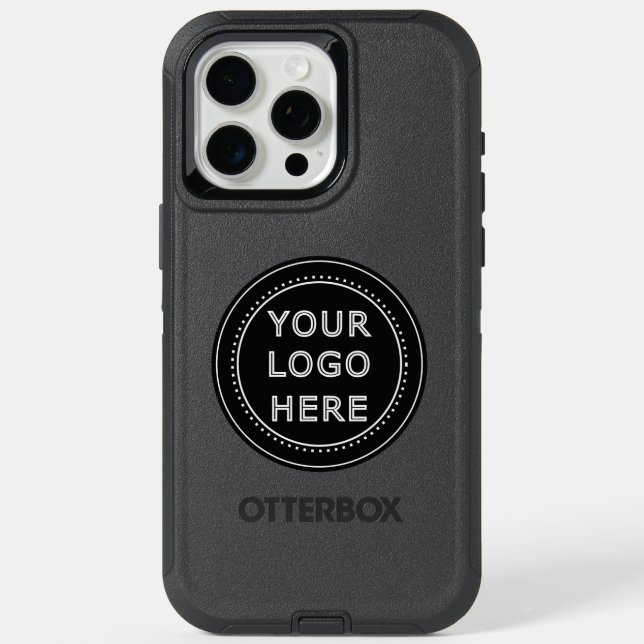 Modern, Minimalist, Elegant and Customizable  Otterbox iPhone Case (Back)