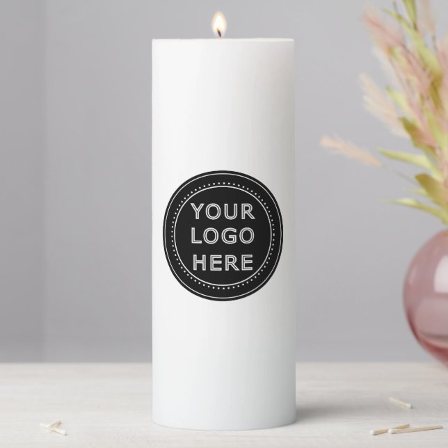 Modern, Minimalist, Elegant and Customizable  Pillar Candle (In Situ)