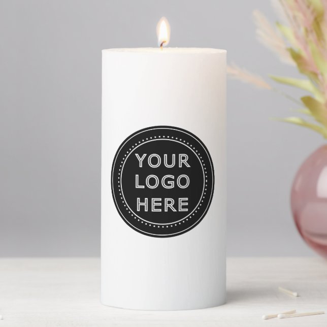 Modern, Minimalist, Elegant and Customizable  Pillar Candle (In Situ)