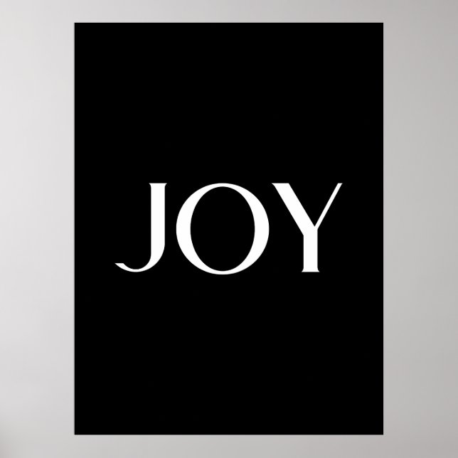 Modern, Minimalist, Elegant and Customizable  Poster (Front)