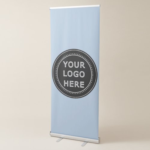 Modern Minimalist Elegant and Customizable  Retractable Banner