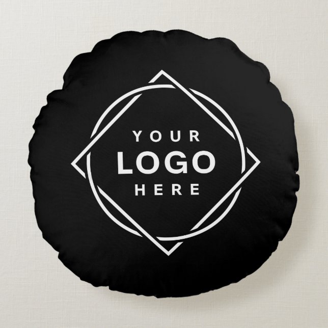  Modern, Minimalist, Elegant and Customizable  Round Pillow (Front)