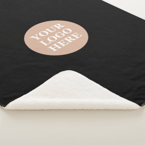  Modern Minimalist Elegant and Customizable  Sherpa Blanket