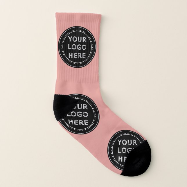 Modern, Minimalist, Elegant and Customizable  Socks (Left Inside)