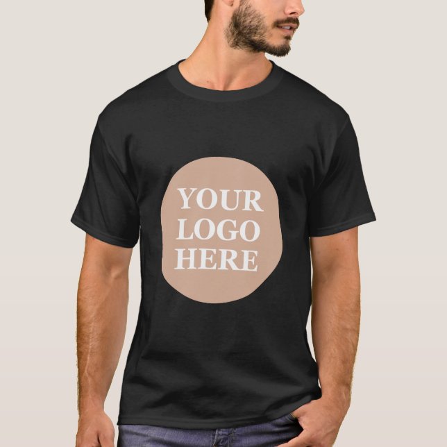 Modern, Minimalist, Elegant and Customizable  T-Shirt (Front)