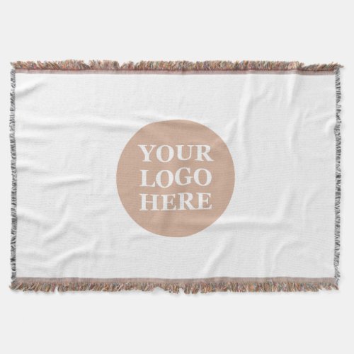 Modern Minimalist Elegant and Customizable  Throw Blanket