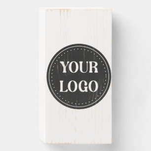Modern, Minimalist, Elegant and Customizable Wooden Box Sign