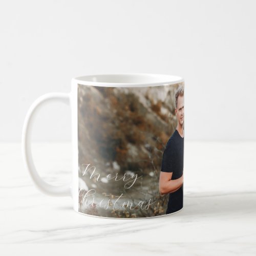 Modern Minimalist elegant Christmas Coffee Mug