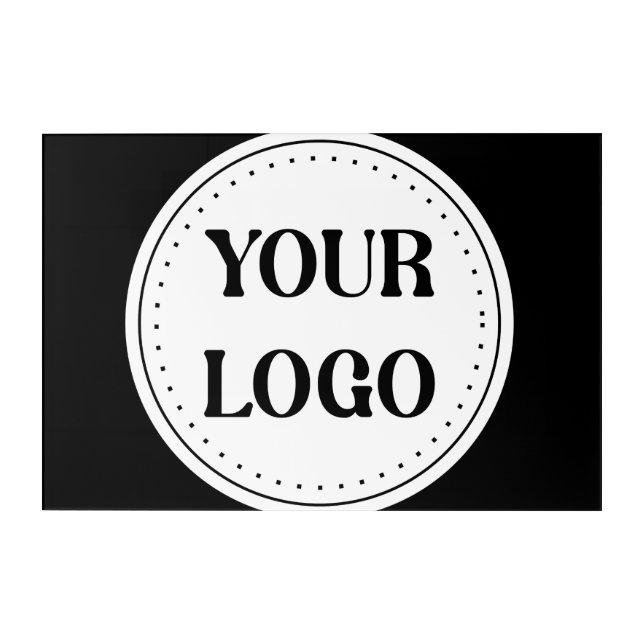 Modern, Minimalist, Elegant & Customizable Acrylic Print (Front)