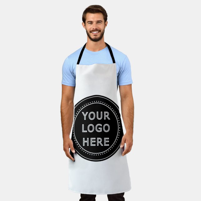 Modern, Minimalist, Elegant & Customizable Apron (Worn)
