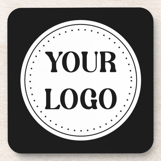 Modern, Minimalist, Elegant & Customizable Beverage Coaster (Front)