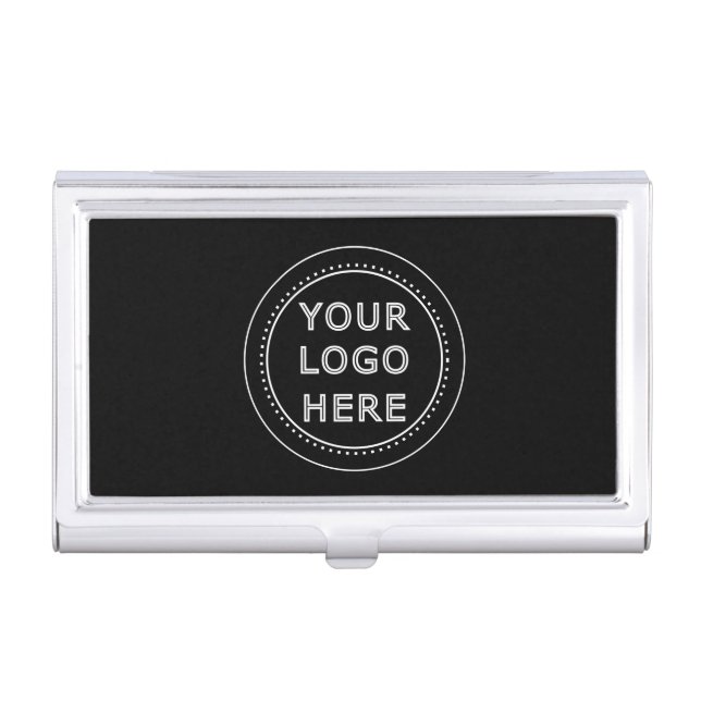 Modern, Minimalist, Elegant & Customizable  Business Card Case (Front)