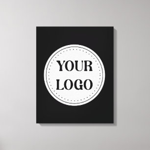 Modern, Minimalist, Elegant & Customizable Canvas Print