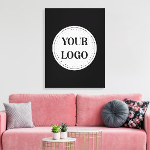Modern, Minimalist, Elegant & Customizable Canvas Print