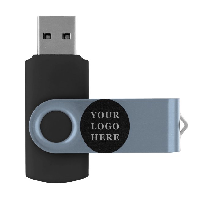 Modern, Minimalist, Elegant & Customizable Flash Drive (Opened)