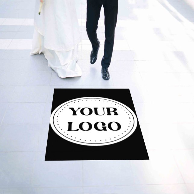 Modern, Minimalist, Elegant & Customizable Floor Decals (Wedding)