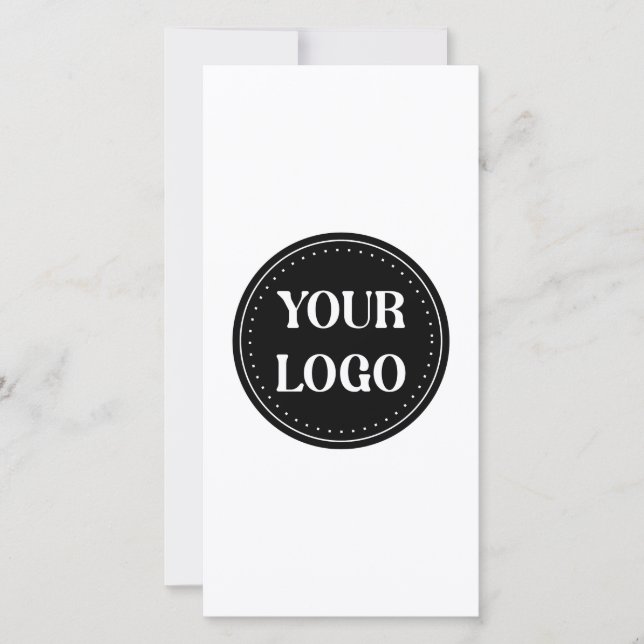 Modern, Minimalist, Elegant & Customizable Holiday Card (Front)