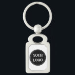 Modern, Minimalist, Elegant & Customizable Keychain<br><div class="desc">EVERYONE CAN USE THIS DESIGN You are free to add,  edit,  or resize the logo,  photo,  text,  and colors as you choose Many thanks.</div>