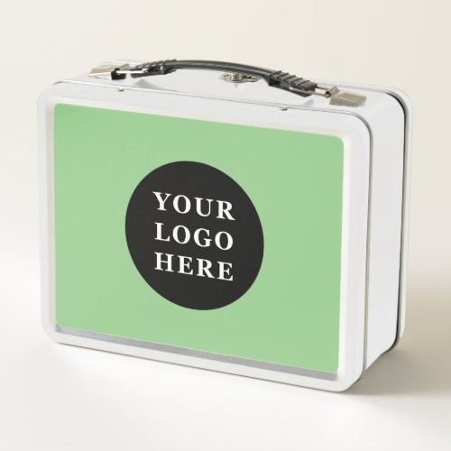 Modern Minimalist Elegant  Customizable Metal Lunch Box