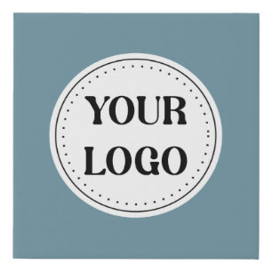 Modern, minimalist, elegant &customizable Ornament Faux Canvas Print