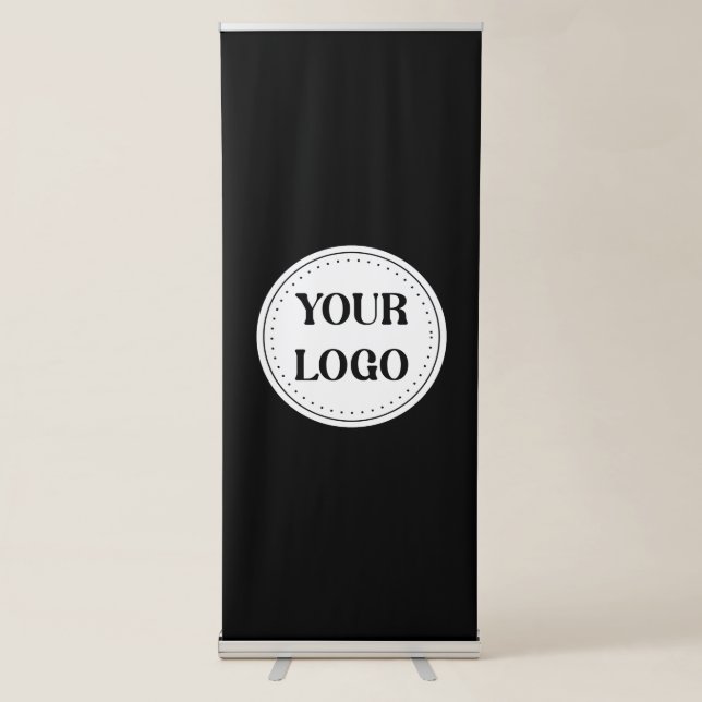 Modern, Minimalist, Elegant & Customizable Retractable Banner (Front)
