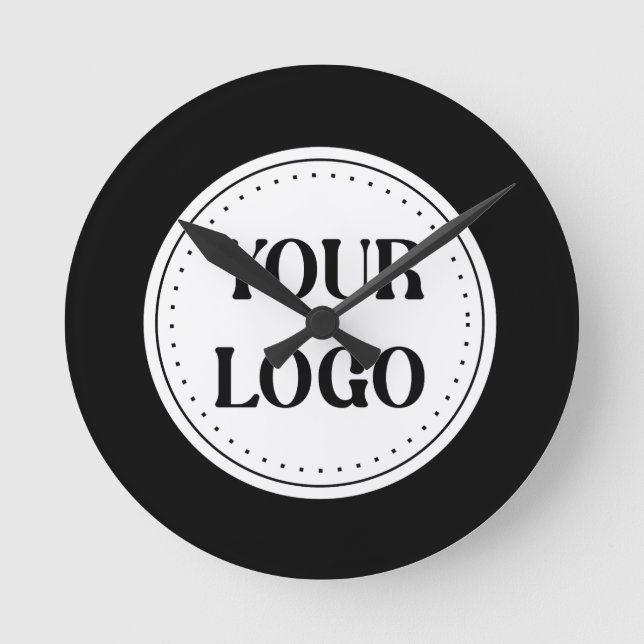 Modern, Minimalist, Elegant & Customizable Round Clock (Front)