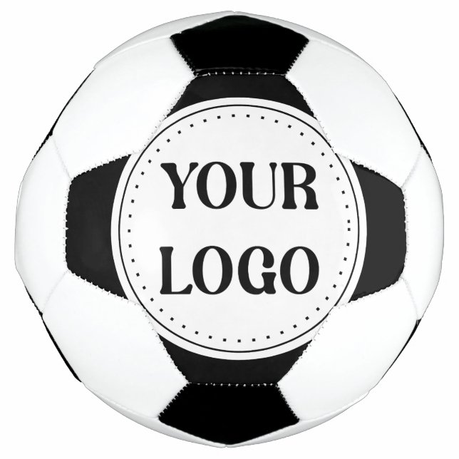 Modern, Minimalist, Elegant & Customizable Soccer Ball (Front)