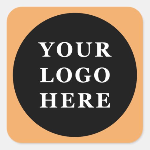  Modern Minimalist Elegant  Customizable Square Sticker