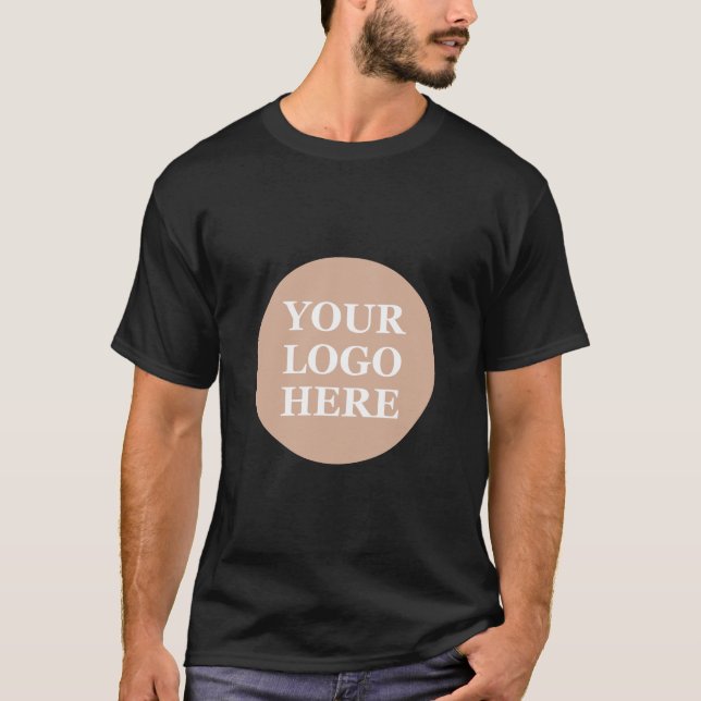 Modern, Minimalist, Elegant & Customizable T-Shirt (Front)