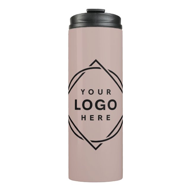 Modern, Minimalist, Elegant & Customizable Thermal Tumbler (Front)