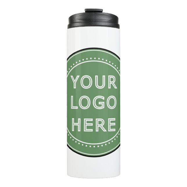 Modern, Minimalist, Elegant & Customizable Thermal Tumbler (Front)