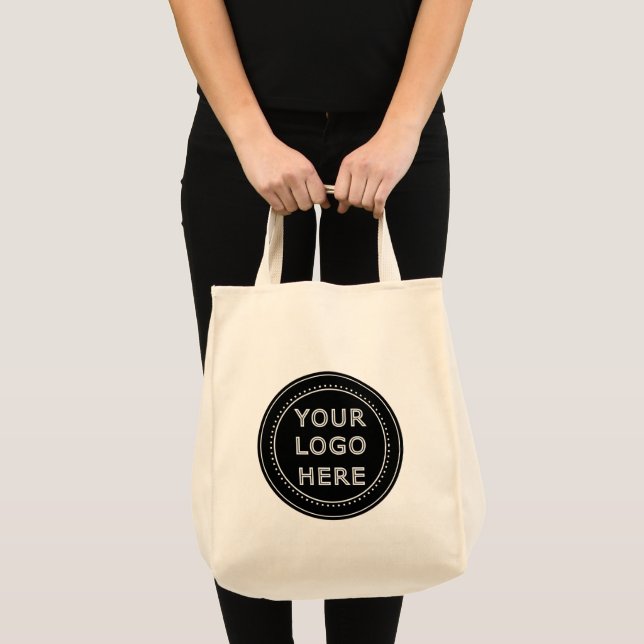 Modern, Minimalist, Elegant & Customizable Tote Bag (Front (Product))