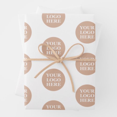 Modern Minimalist Elegant  Customizable Wrapping Paper Sheets