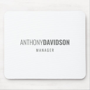 Modern Minimalist Elegant Professional Mouse Pad