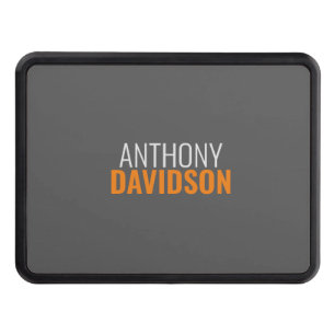 Modern Minimalist Elegant Professional Plain Hitch Cover