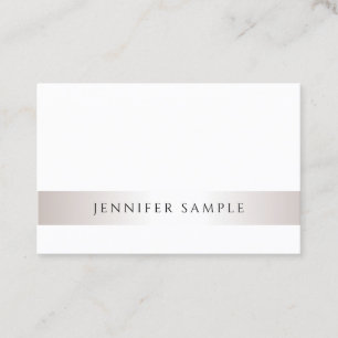 Modern Minimalist Elegant Trendy Salon Template Business Card