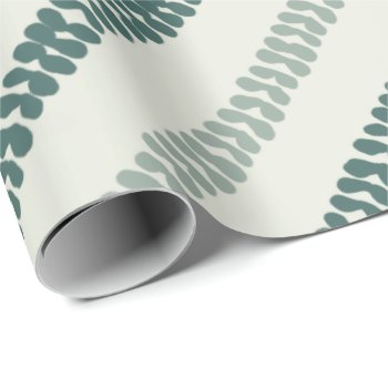 Modern Minimalist Eucalyptus Leaves Design Wrapping Paper by ComicDaisy at Zazzle