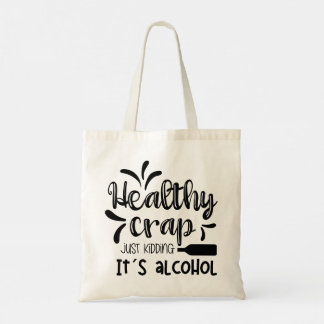 Modern Minimalist funny Quotes Tote Bag