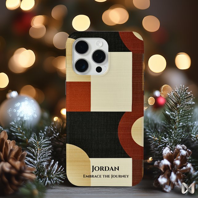 Modern Minimalist Geometric – Bold Abstract style Case-Mate iPhone Case (Creator Uploaded)