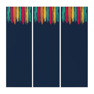 Modern Minimalist Geometric Triptych Wall Art