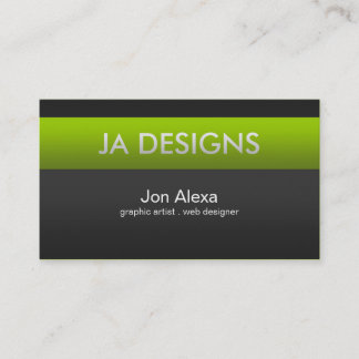 Modern Minimalist II Business Card
