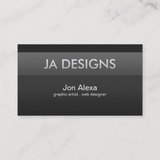 Modern Minimalist II Business Card