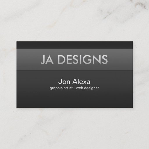 Customizable Modern Minimalist II Business Card Template