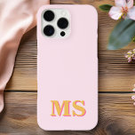 Modern Minimalist Initial Monogram iPhone 16 Pro Max Case<br><div class="desc">Create your own personalized iPhone Case with custom initial name in modern minimalist typography. Available in a variety of colors and styles.</div>