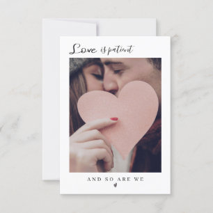 Modern Minimalist invitation issued